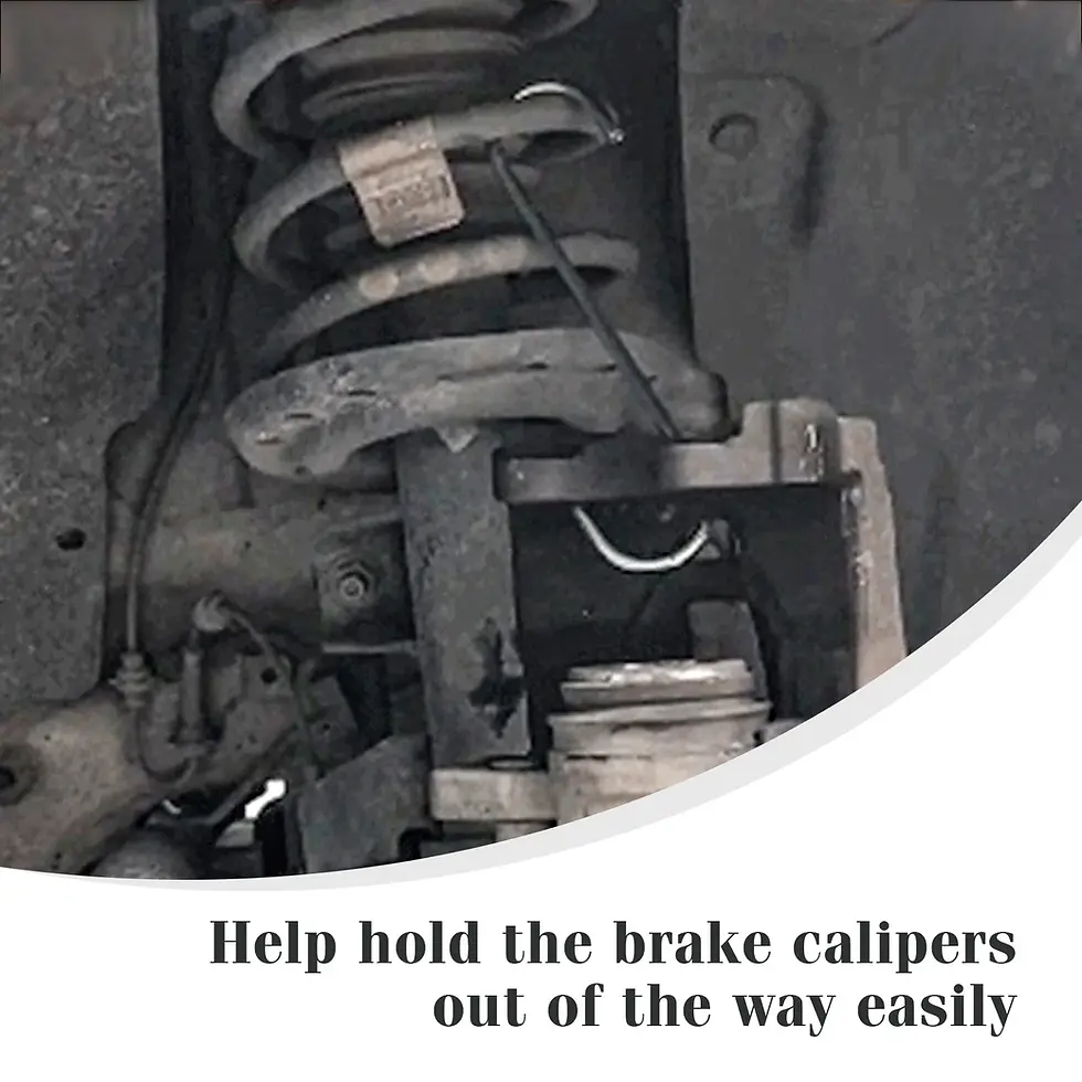 Thumbnail: Car Caliper S Shape Hanger Hooks Suspension Disc Service Brake Pad Replacement P