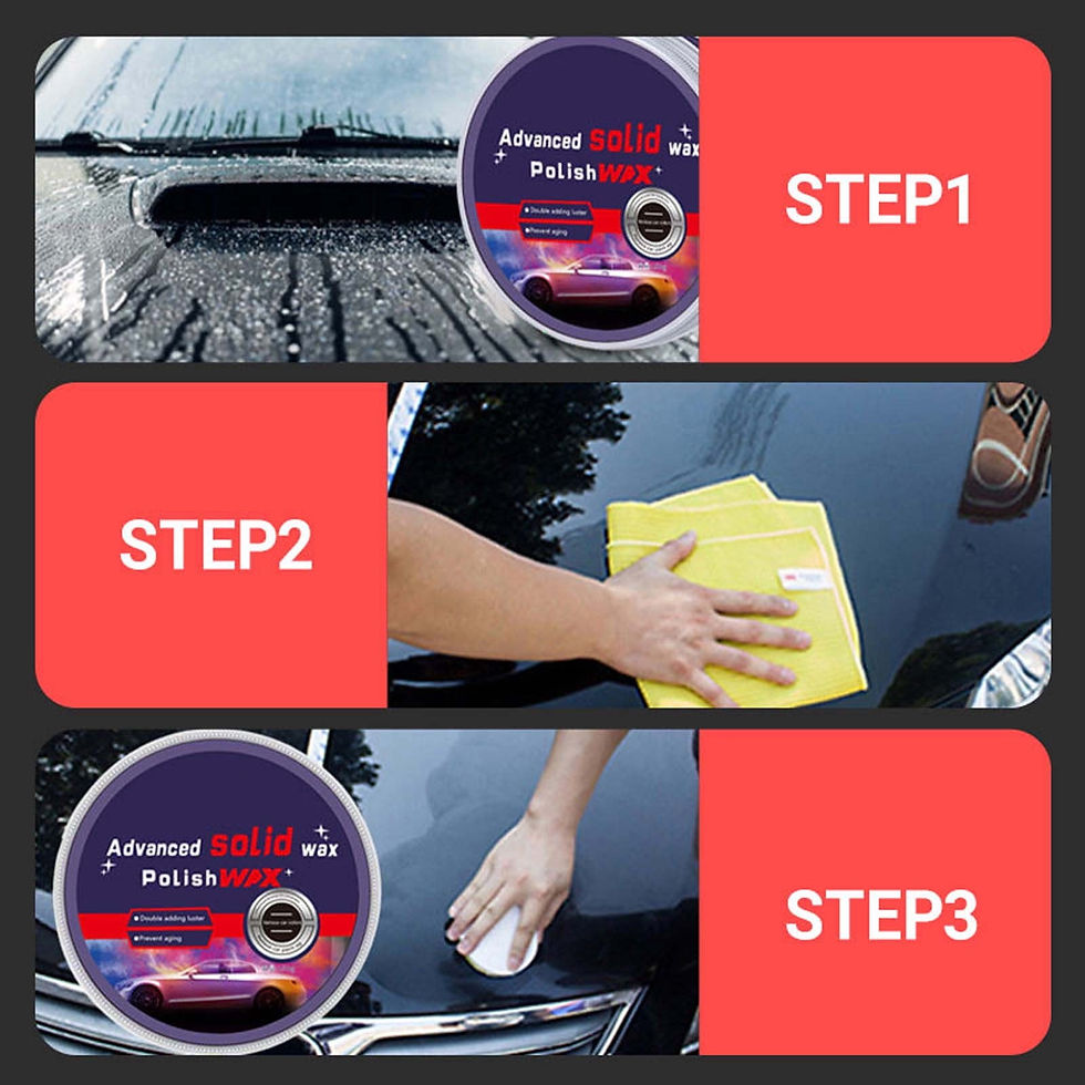 Thumbnail: Car Coating and Polishing Wax Car Solid Wax Soft Wax Paint Coating and Poli..