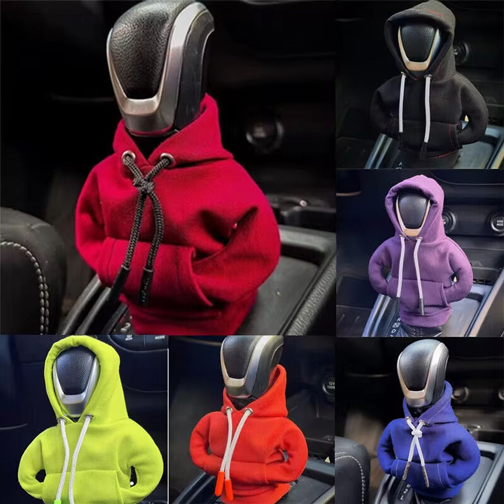 Universal Gear Shift Mini Hoodie Cover Shift Cover Gear Handle Decoration Fits M