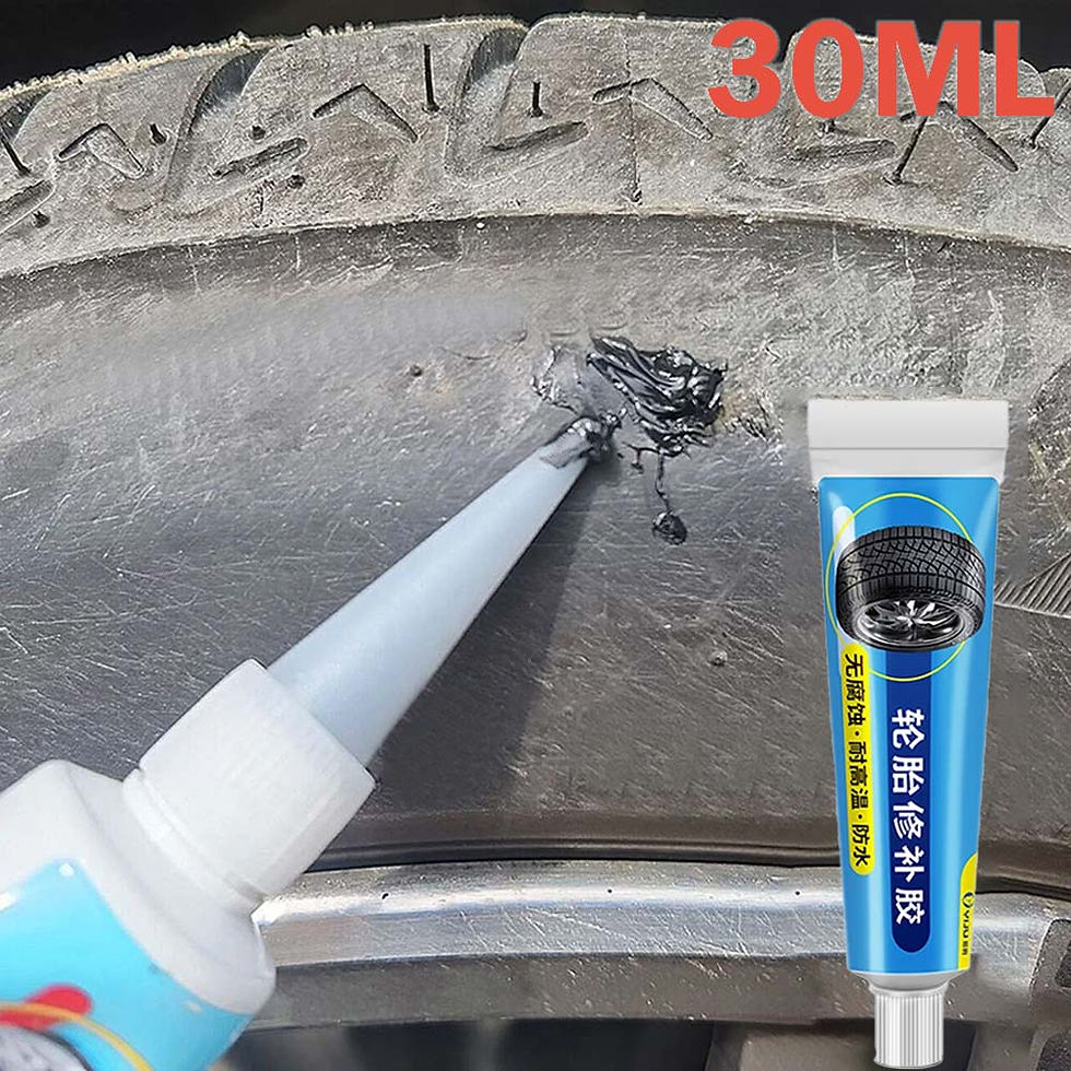 Thumbnail: CAER Tire Repair Black Glue Liquid Strong Rubber Car Instant Strong Tools Wear-r