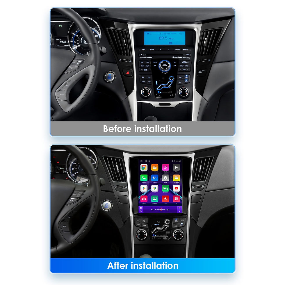 Thumbnail: 9.7" Android 12 Apple Carplay 2+32GB Wifi RDS Car Stereo Radio Head Unit GP..