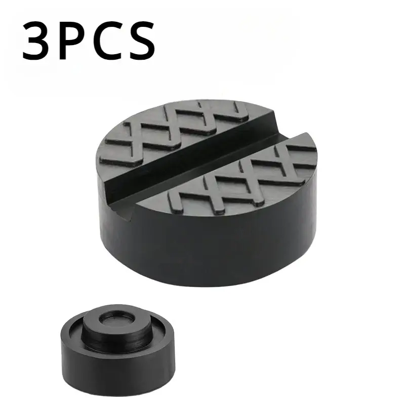 Thumbnail: Car Hydraulic Jack Rubber Pad Universal Frame Protector Anti-slip Elevated Palle