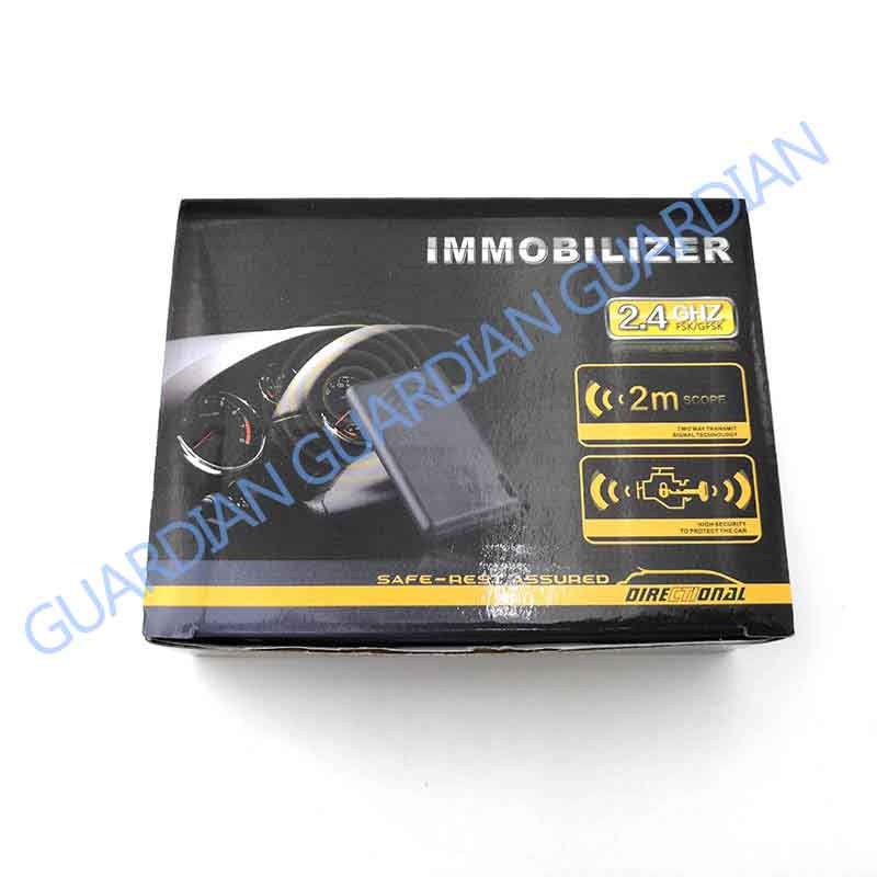 Thumbnail: 2.4GHz RFID Immobilizer Wireless Engine Automatic Lock Car Alarm System Anti-Hij