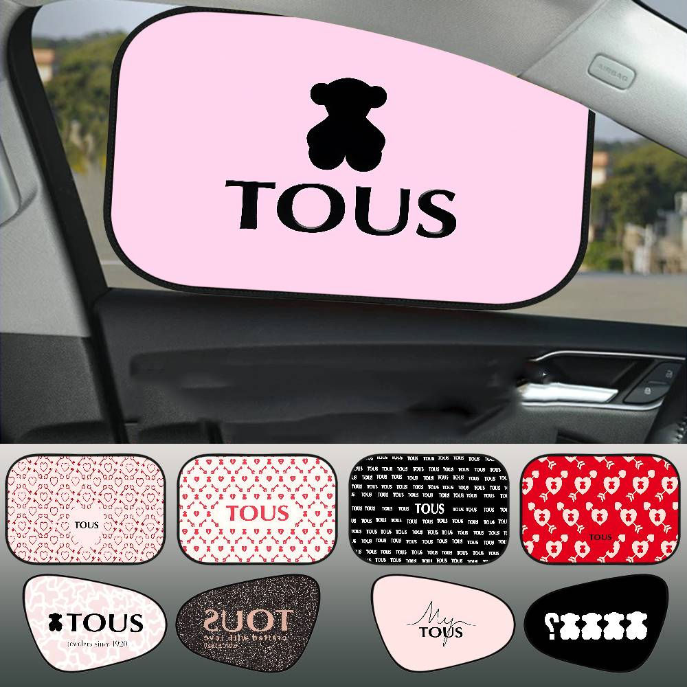 T-TOUSes Car Side Window Sunshades 1 Pack Sun Glare UV Rays Protection For Child