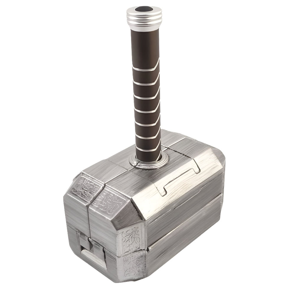 Thumbnail: Marvel Avengers Thor's Hammer 30-Piece Tool Set | Mjolnir Toolbox All-In-On..