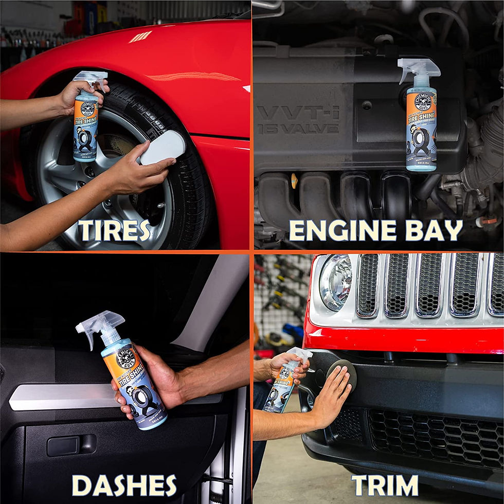 Thumbnail: Chemical Guys TVD113 Tire Kicker Sprayable Extra Glossy Tire Shine (Works o..