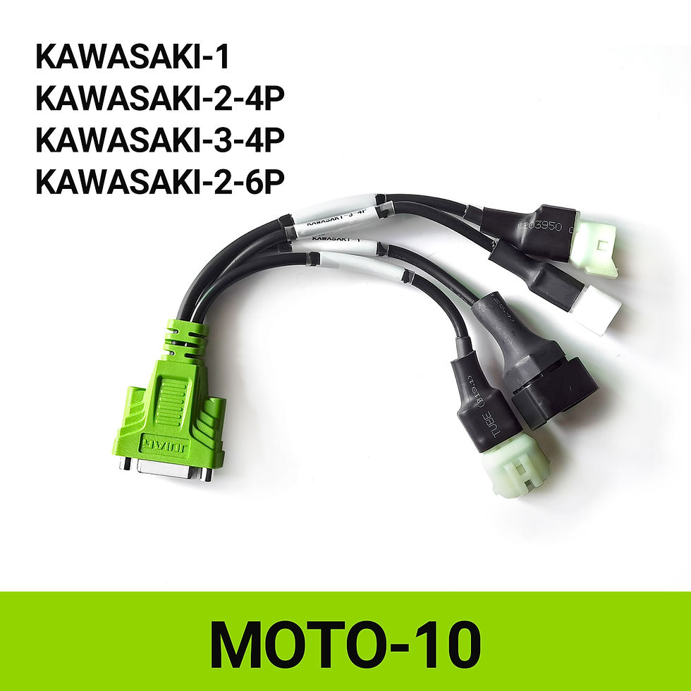 Thumbnail: For BMW KTM YAMAHA JDiag Motorcycle Diagnostic Scanner Adapter Cable For KAWASAK