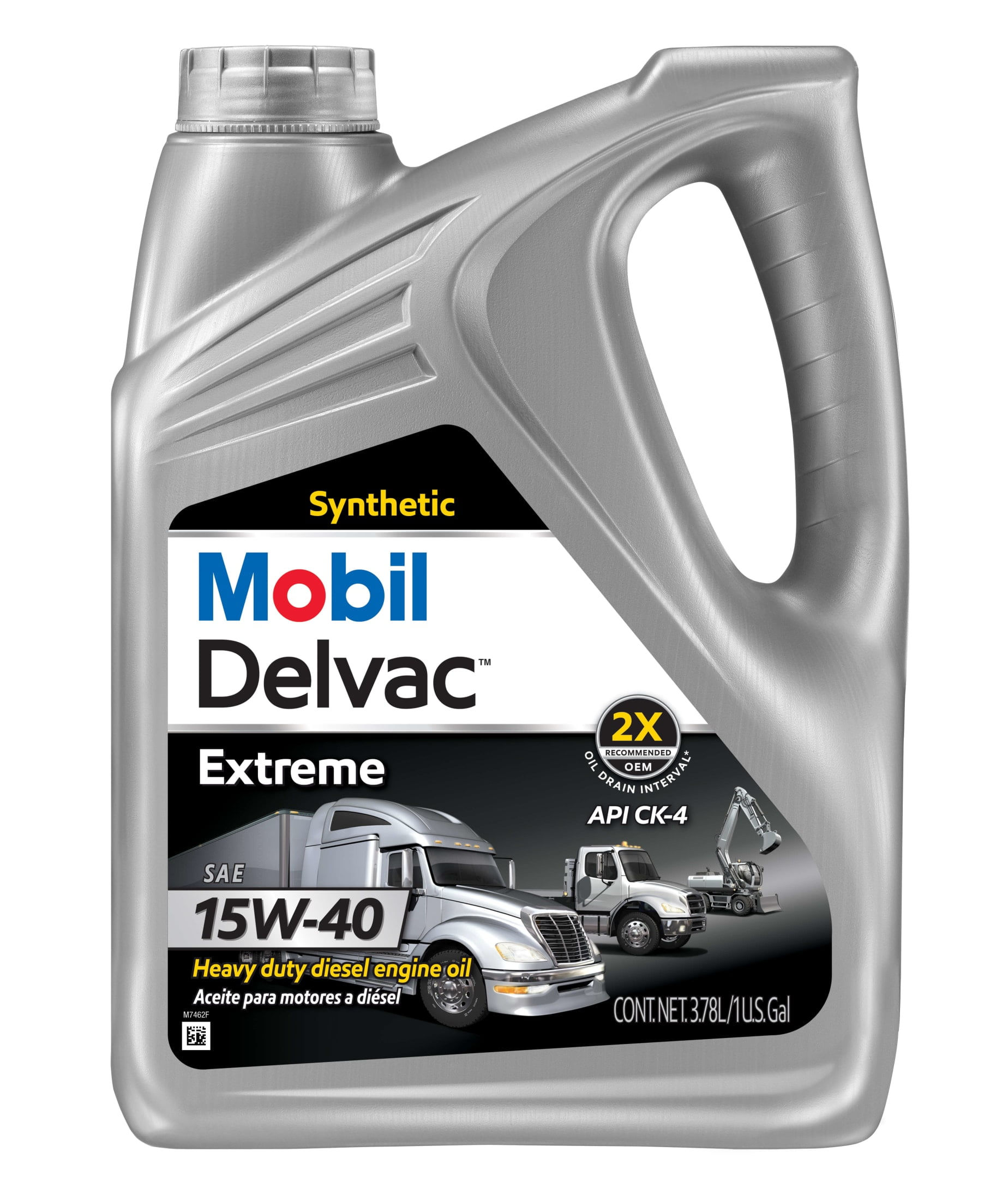 Mobil Delvac Extreme Full Synthetic Diesel Engine Oil 15W-40, 1 Gallon
