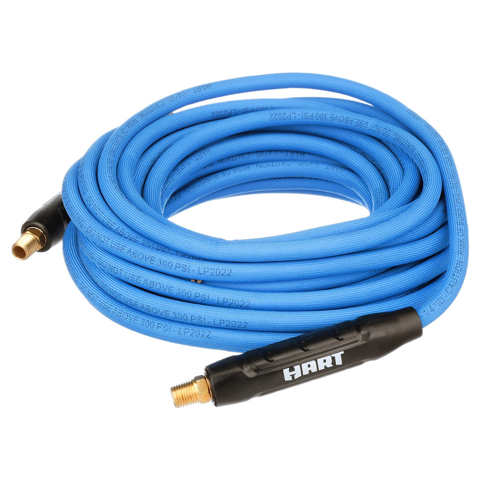 Thumbnail: Hart 50 Foot x ¼-inch Lay Flat Pneumatic Air Hose