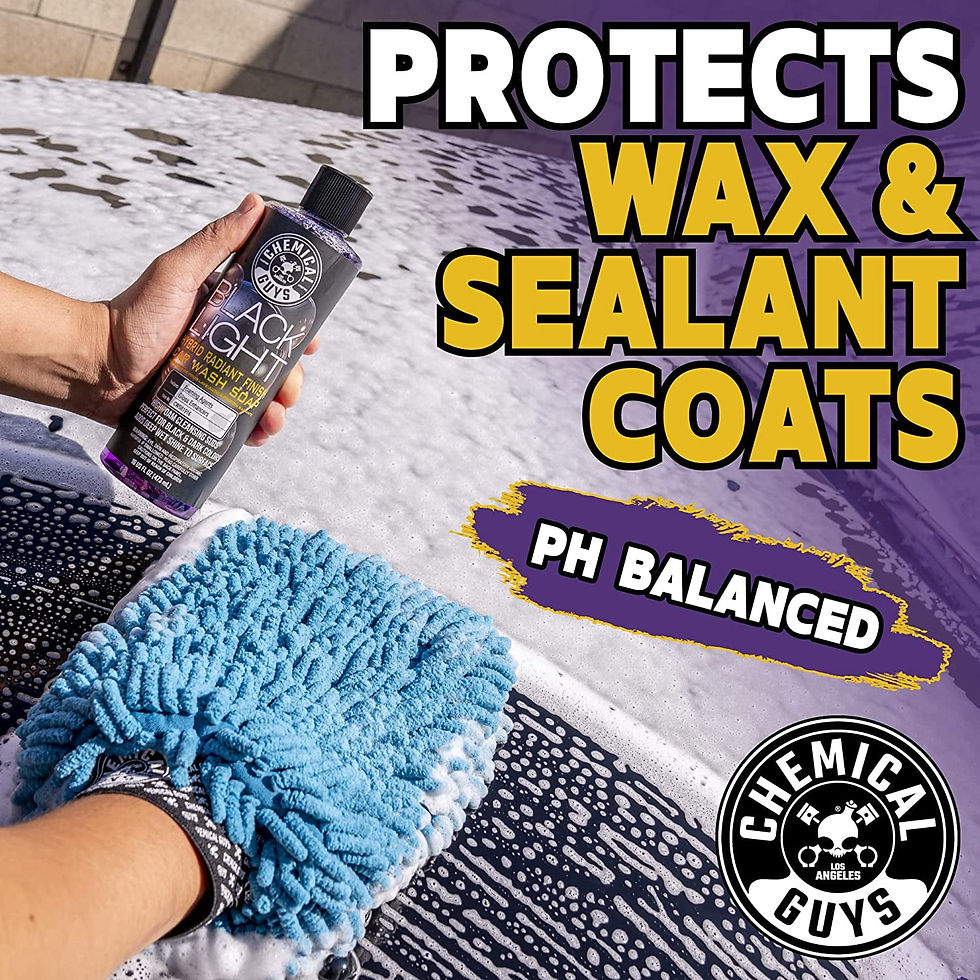 Thumbnail: Chemical Guys CWS619 Black Light Foaming Car Wash Soap (Works with Foam Can..