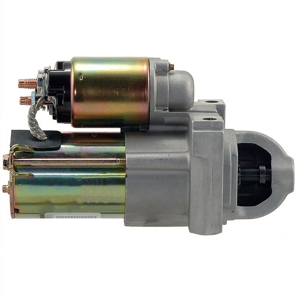 Thumbnail: ACDelco Gold 337-1131 Starter, Grey Fits select: 2002-2005 CHEVROLET SILVER..
