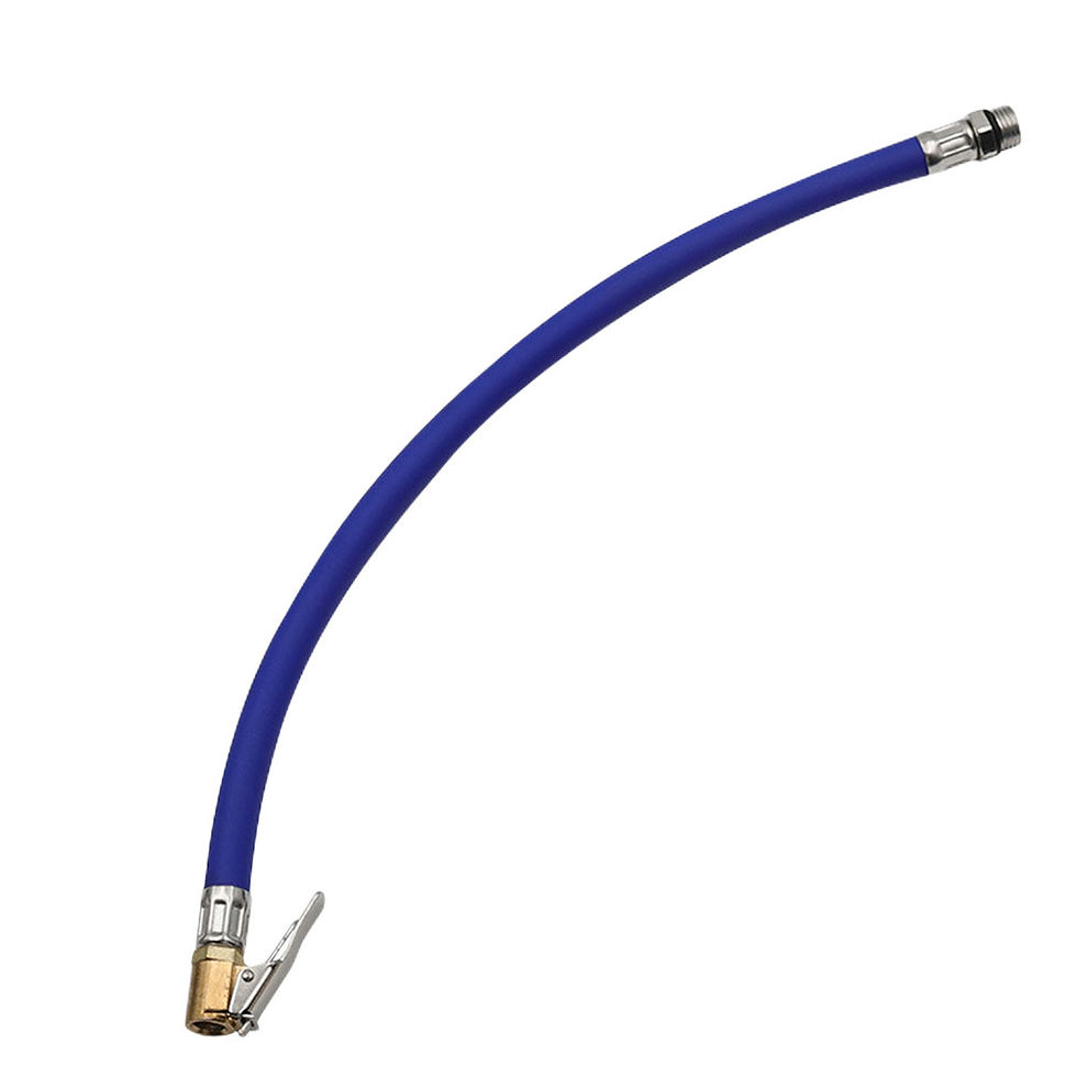Thumbnail: Car Tyre Inflator Chuck Tube Portable Tire Inflation Extension Tube Flexible Tir