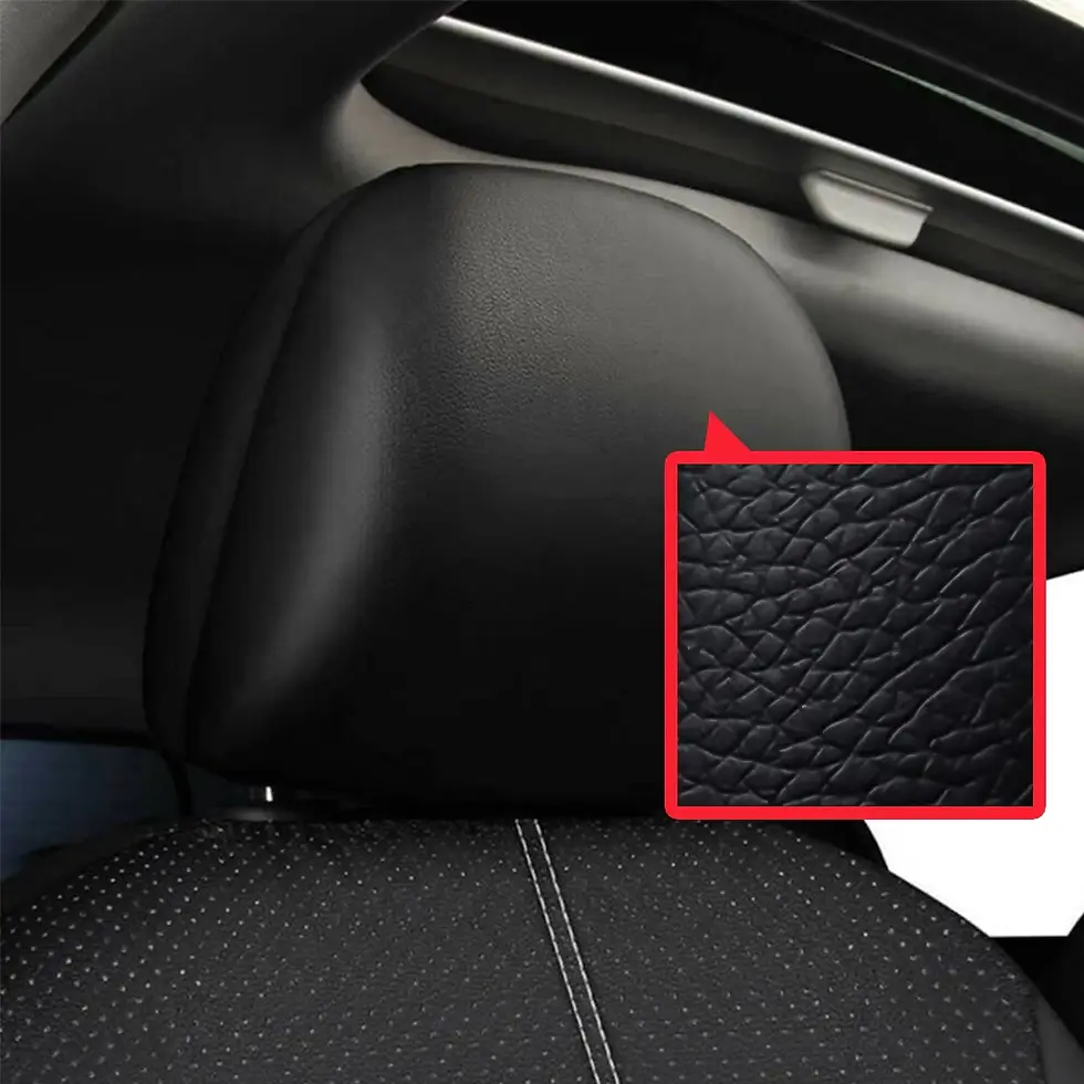 Thumbnail: Car Seat Covers PU Leather Full Set Breathable Comfortable Protector Universal W