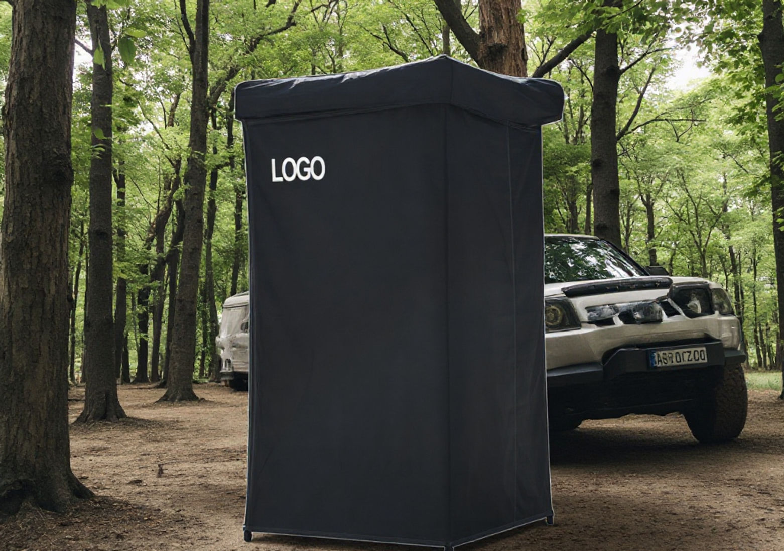 New Design Toilet for Camping Car Mounted Shower Tent Awning Room for Outdoor Li