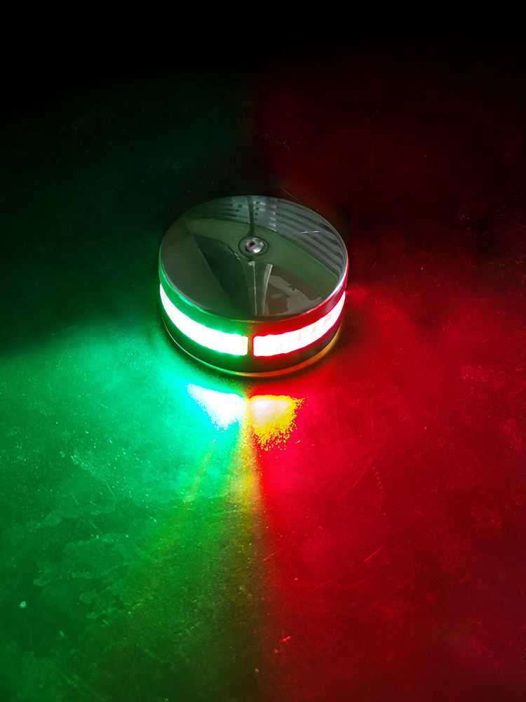 Thumbnail: Marine Navigation Light LED Waterproof Stainless Steel White/Red and Green Bi-Co