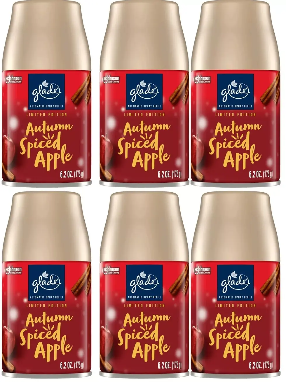 Thumbnail: Automatic Spray Refill 6-Pack Autumn Spiced Apple 6.2oz