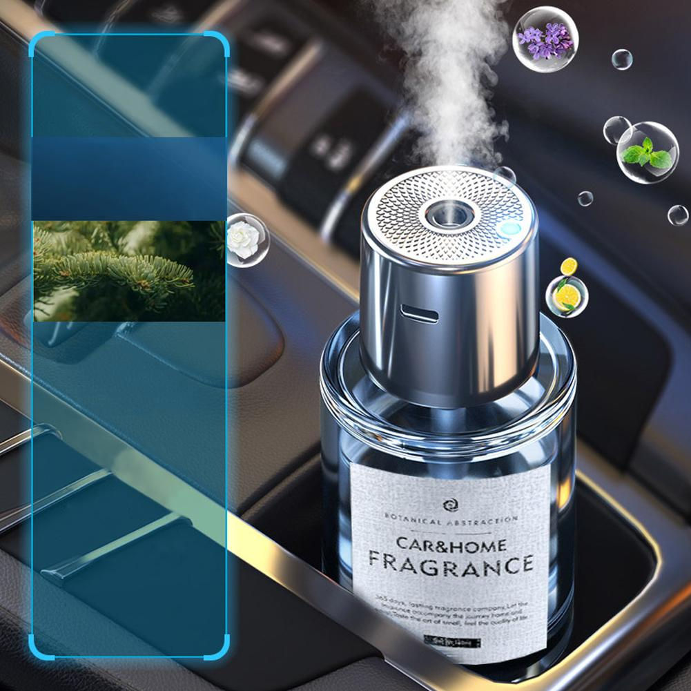 Car Mounted Fragrance Spray Perfume Essential Oil Diffuser Humidifier Intelligen