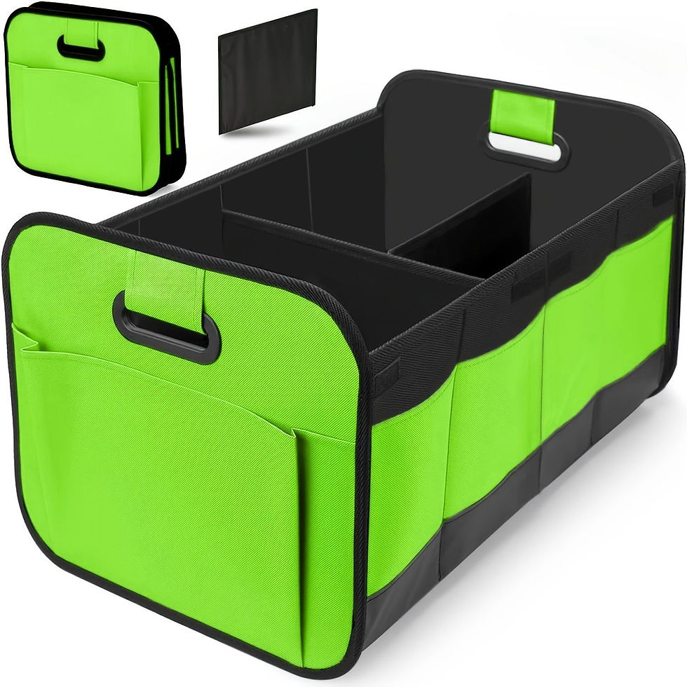 Thumbnail: Collapsible Large Car Trunk Storage Box, Waterproof 600D Oxford Fabric Organizer