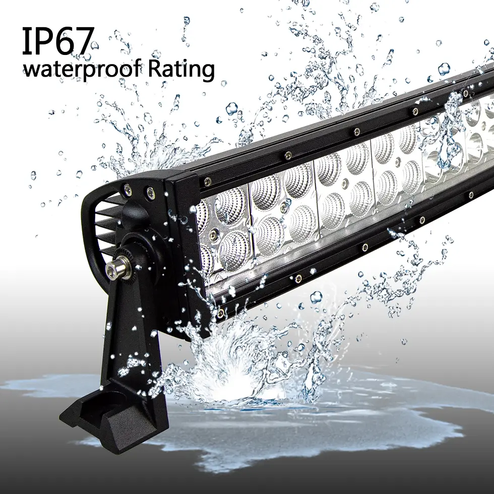 Thumbnail: 22 32 42 50 52 Inch Curved Led Light Bar 120W 180W 240W 288W 300W COMBO Dual