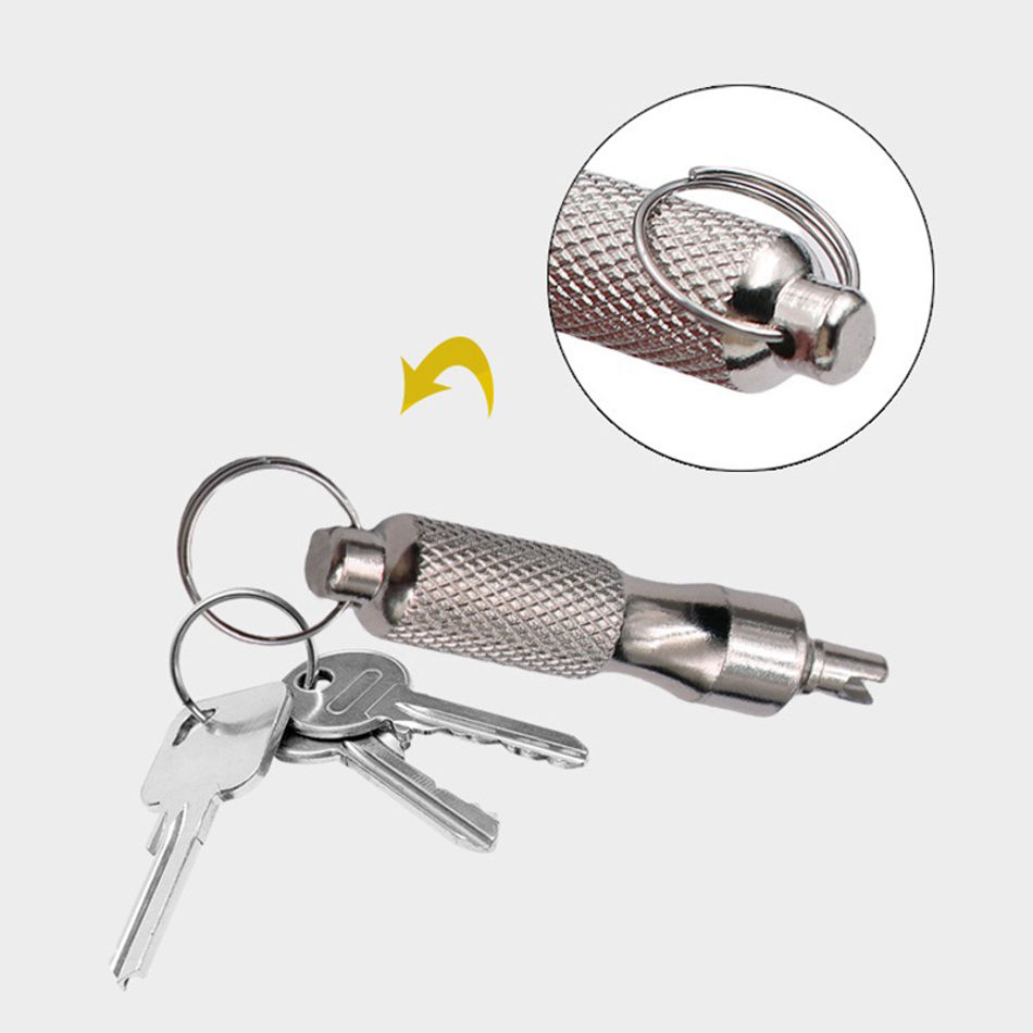 Thumbnail: Portable Valve Core Screwdriver for Car Motor Tyre Installation Repair Deflating