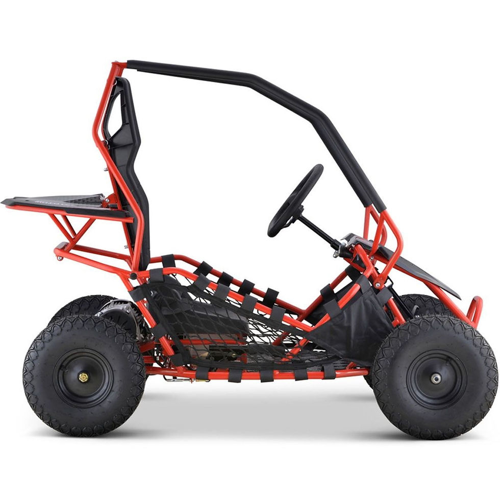 Thumbnail: MotoTec Maverick Kids Electric Go Kart 36v 500w Red