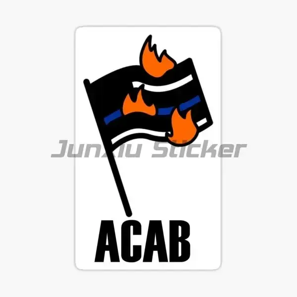 Thumbnail: Stupid Police All Cops Are Bastaros ACAB Sticker for Wall Room Car Motorcycle Ca