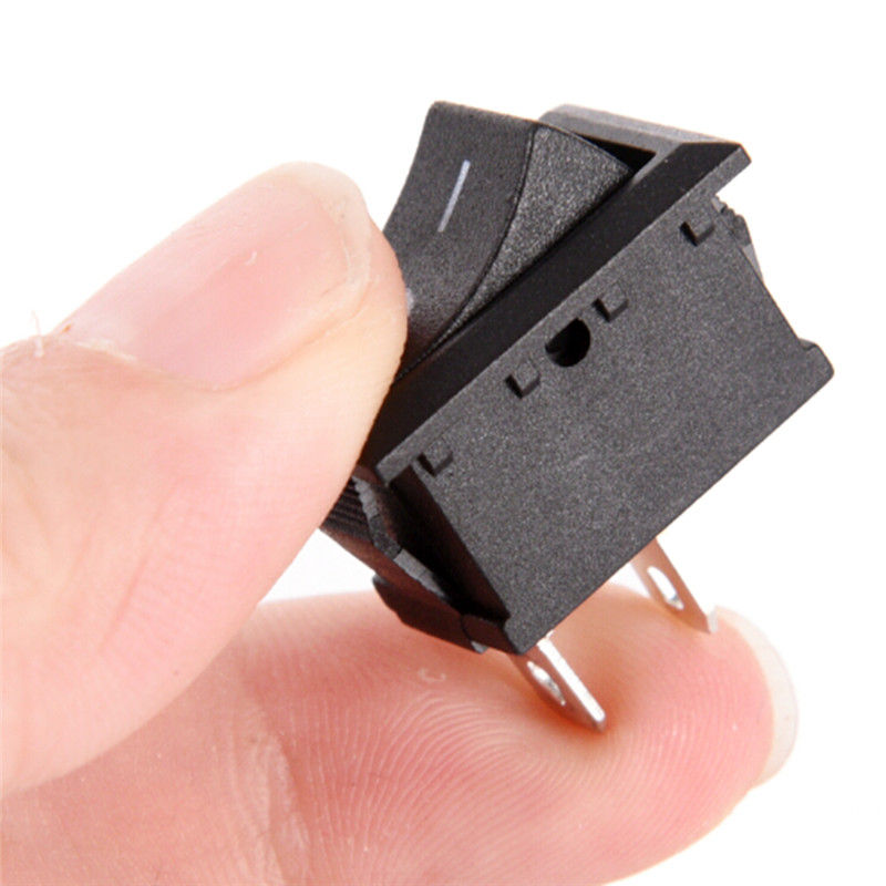 Thumbnail: 10 PCS/Lot 2 Pin 12V Car Boat Round Dot Light ON/OFF Rocker Toggle Switch Tool B