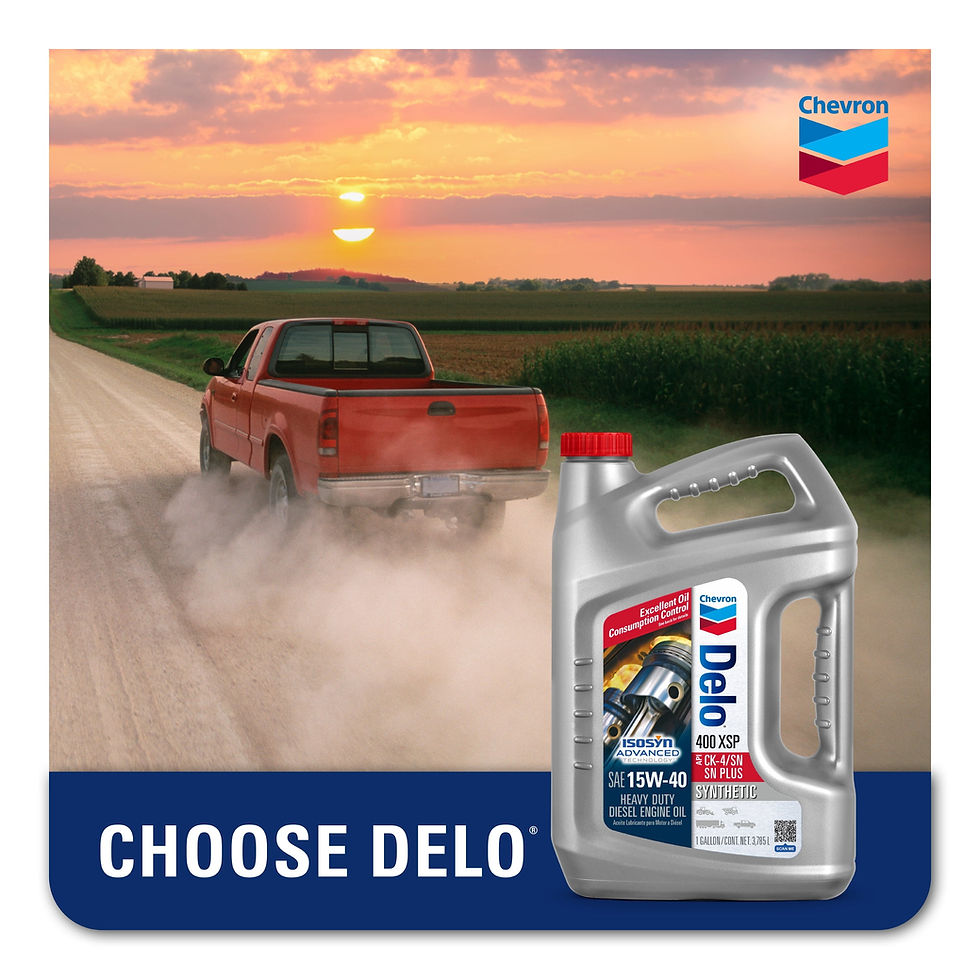 Thumbnail: Chevron Delo XSP 15W-40 Heavy Duty Synthetic Diesel Motor Oil, 1 Gallon
