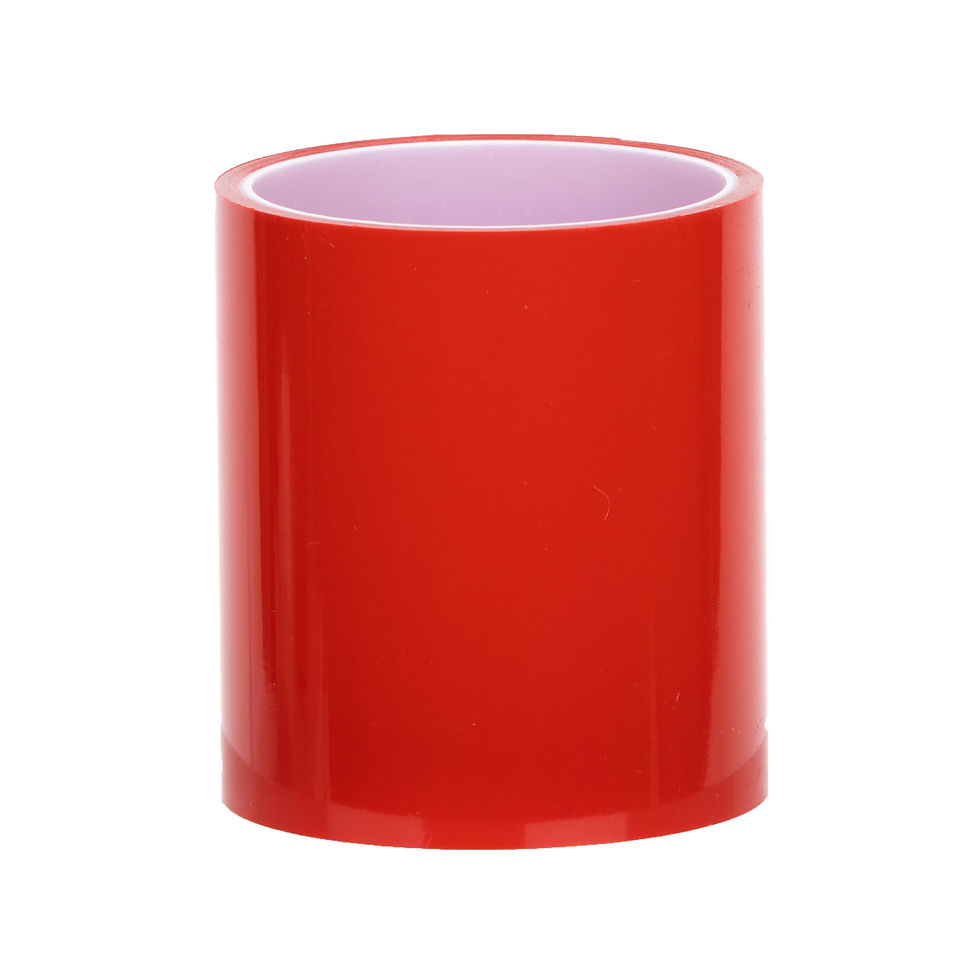 Thumbnail: Duck Brand Translucent Tail Light Tape - Red, 2 in. x 72 in.