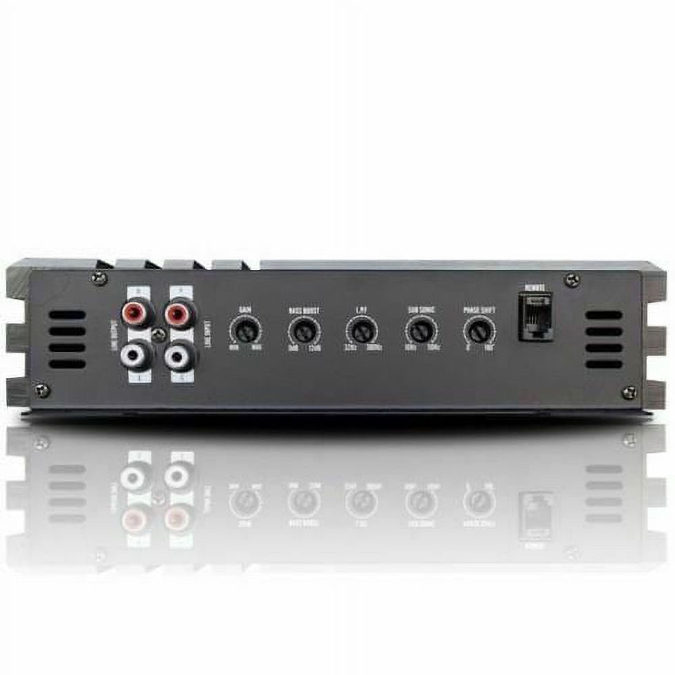 Thumbnail: Power Acoustik RE1-4500D 4500 Watt 1 Channel Monoblock Car Amplifier RE1-45..