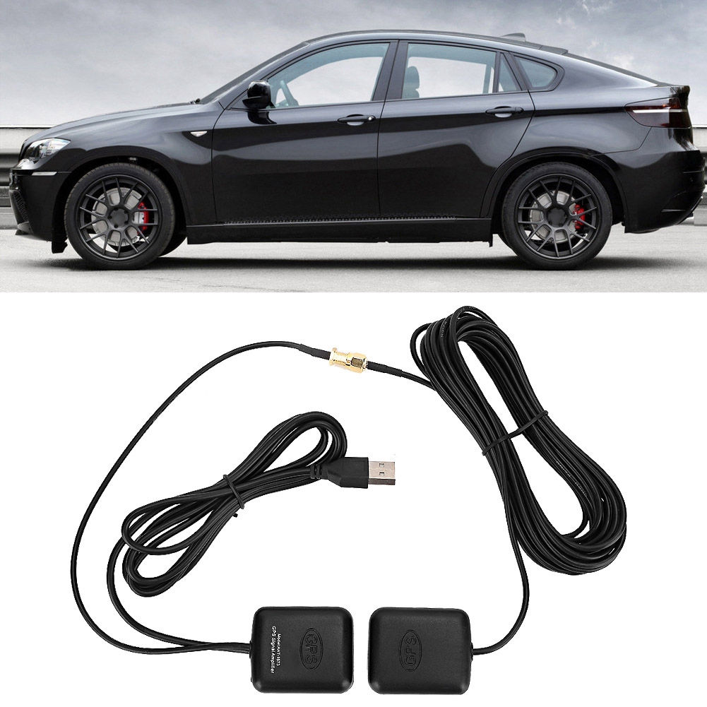 Car GPS Signal Amplifier Navigation Aerial Antenna Auto Navigation Receiver