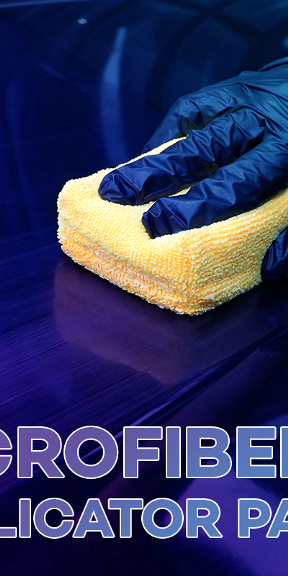 Thumbnail: Microfiber Applicator Pads, Premium Microfiber Sponge, Car Wash Sponge and Clean