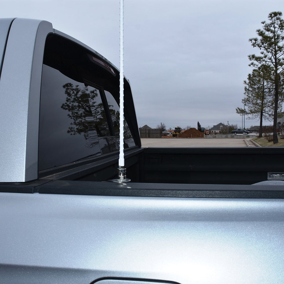 Thumbnail: Tram Fiberglass Cb Antenna (white, 3ft)