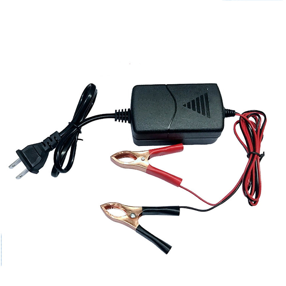 Thumbnail: 2PCS Car Battery Charger Maintainer 12V Trickle RV for Truck Motorcycle ATV..