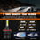 Thumbnail: H13 LED Headlight Bulbs, 80W 7200 Lumens Super Bright 9008 Headlights Bulb ..