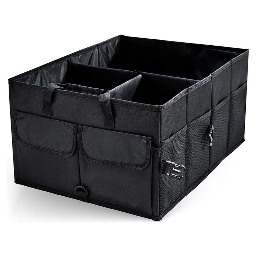 Thumbnail: Big Capacity Car Storage Box Car Trunk Organizer Eco-Friendly Super Durable Coll