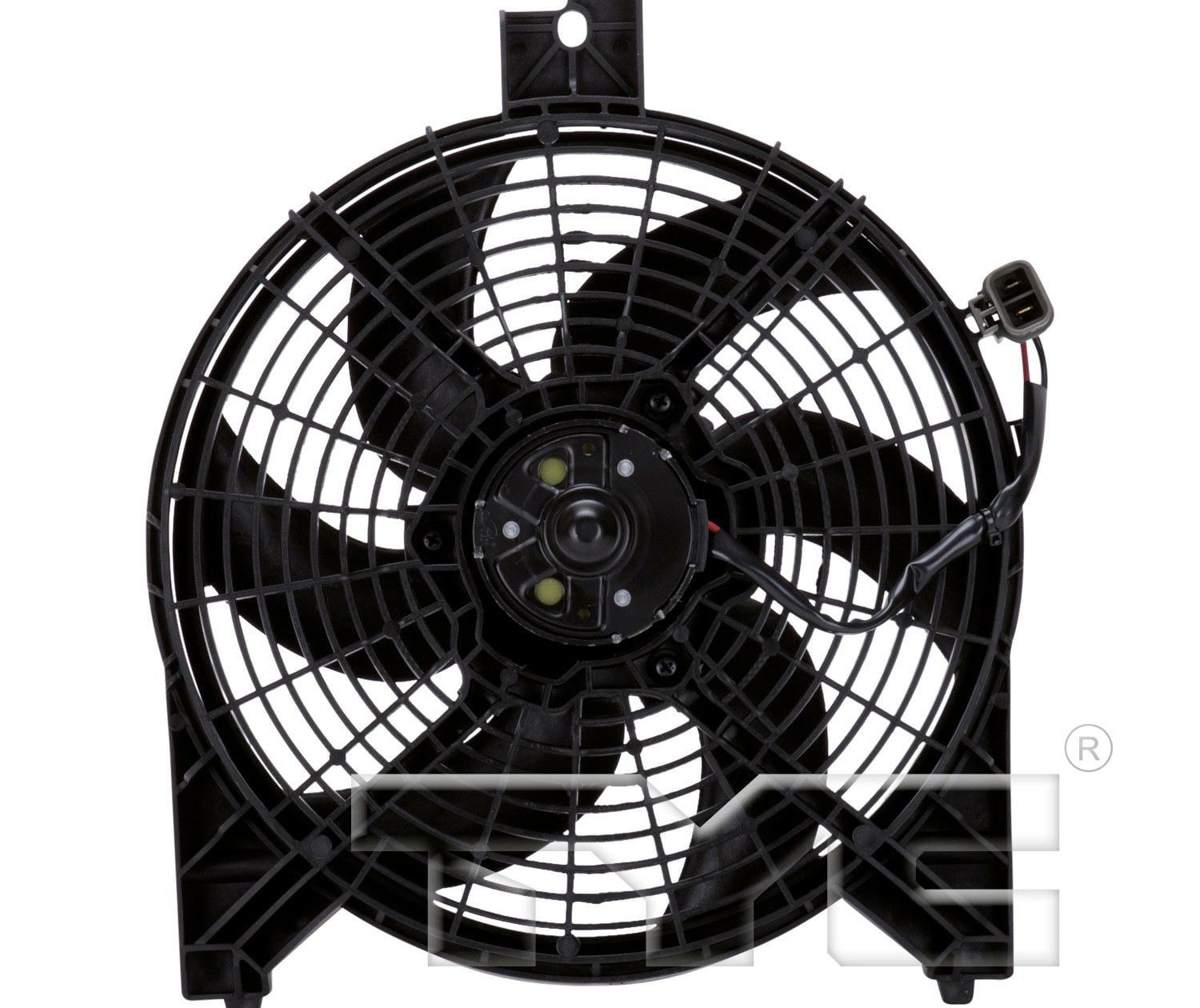 TYC 610880 A/C Condenser Fan Assembly For 04-06 Nissan Armada Titan