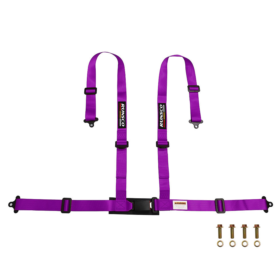 Thumbnail: Original 2 Inch Racing Seat Belt Safety Four-point Fixing Mounting Drifting Car