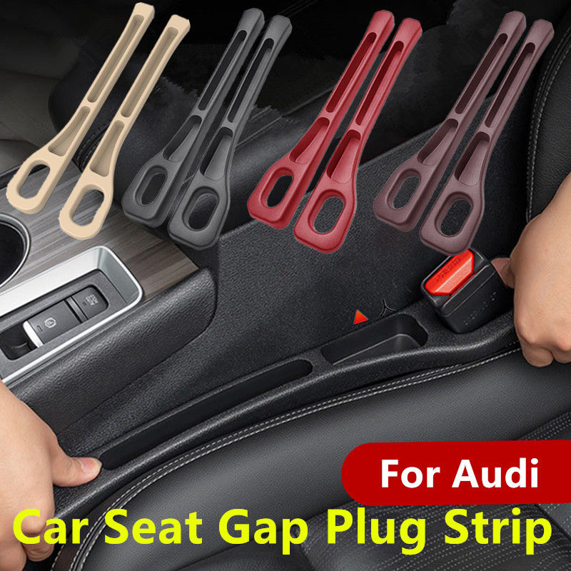 PU Car Seat Gap Leak Proof Sealing Strip, Seam Storage Box, For Audi A1 A2 A3 A4