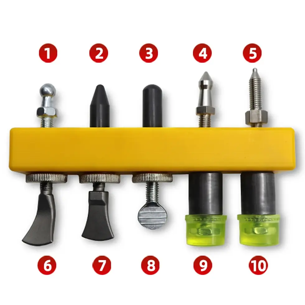 Thumbnail: Car Paintless Car Paint Dent Repair Tool Kit Dent Edge Crimp Pliers Anti-slip Gr