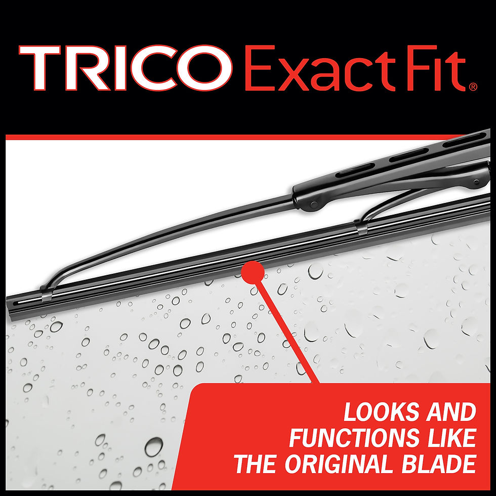 Thumbnail: TRICO 10 Inch Exact Fit Rear Windshield Wiper Blade (10-B)