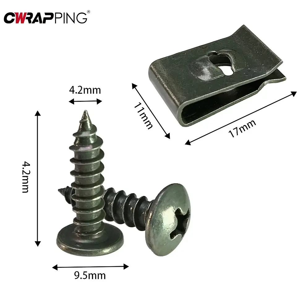 Thumbnail: Car Fastener Clip Wholesale U-Type Metal Screw Clip Tool for Engine Undertray Sp