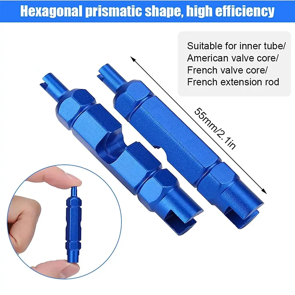 Thumbnail: 35/22/6Pcs Tire Valve Core Removal Installation Kit Bicycle Valve Core Tool Set