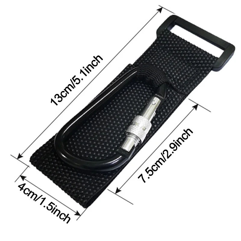 Thumbnail: Motorcycle Hanging Hook With Lock Hooks for Autocycles Bike Electric Vehicle Sto