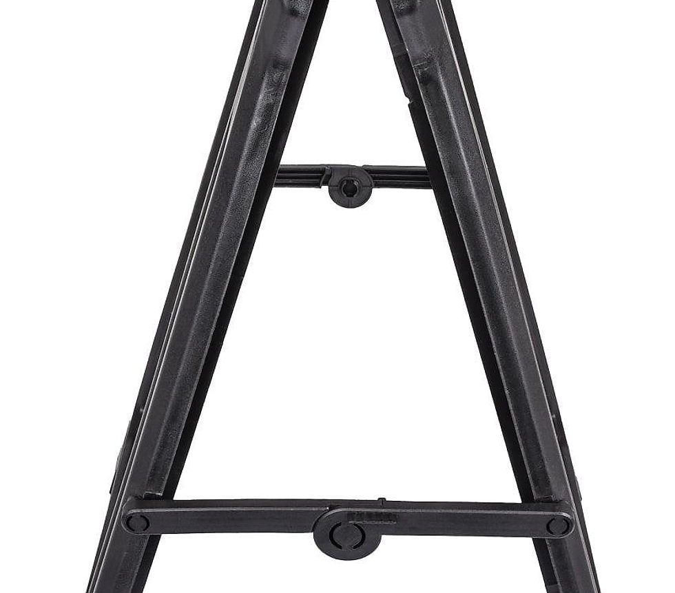 Thumbnail: JEGS 80167 Folding Sawhorses Sturdy Weather-Resistant Polypropylene 350 lb...