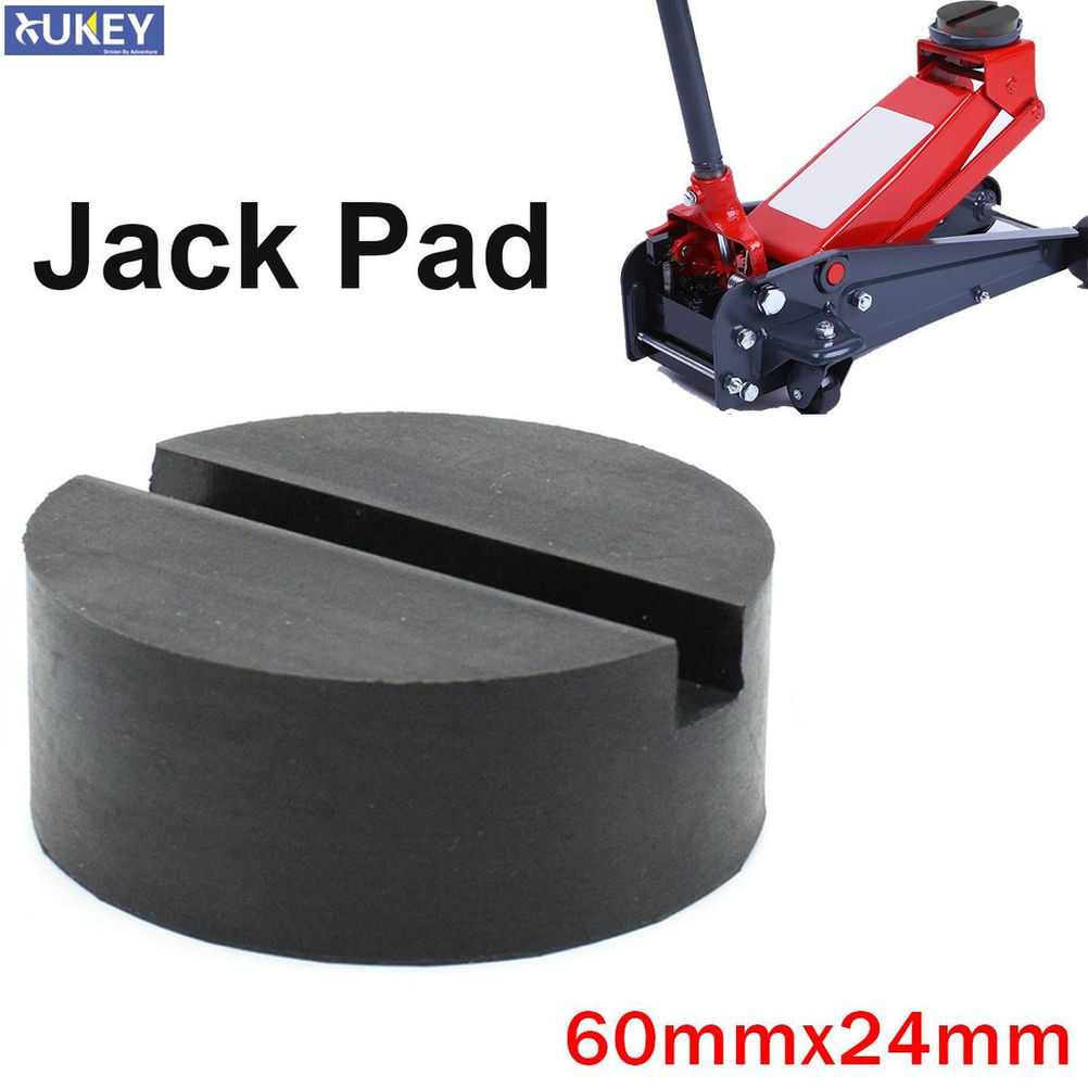 10MM Slot Rubber Jack Pad Support Pinch Weld Jacking Floor Frame Rail Adapter Ca