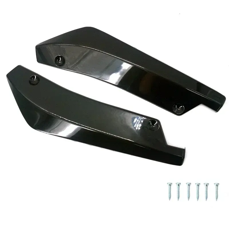 Thumbnail: Universal Car Front Rear Bumper Strip Lip Spoiler Diffuser Splitter Scratch Prot