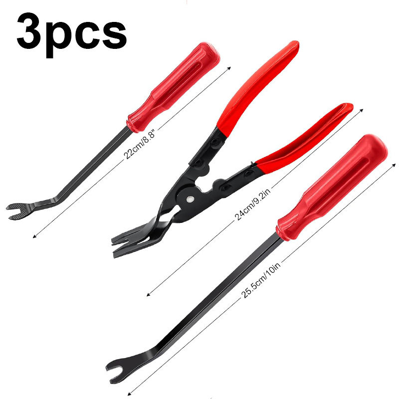 Thumbnail: Car Trim Interior Plastic Disassembly Tools Kit Car Clip Pliers Fastener Remover