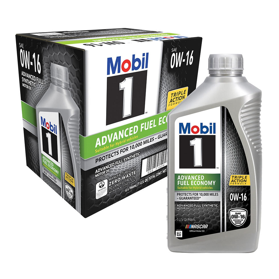 Thumbnail: Mobil 1 Advanced Fuel Economy Full Synthetic Motor Oil 0W-16, 1 Quart