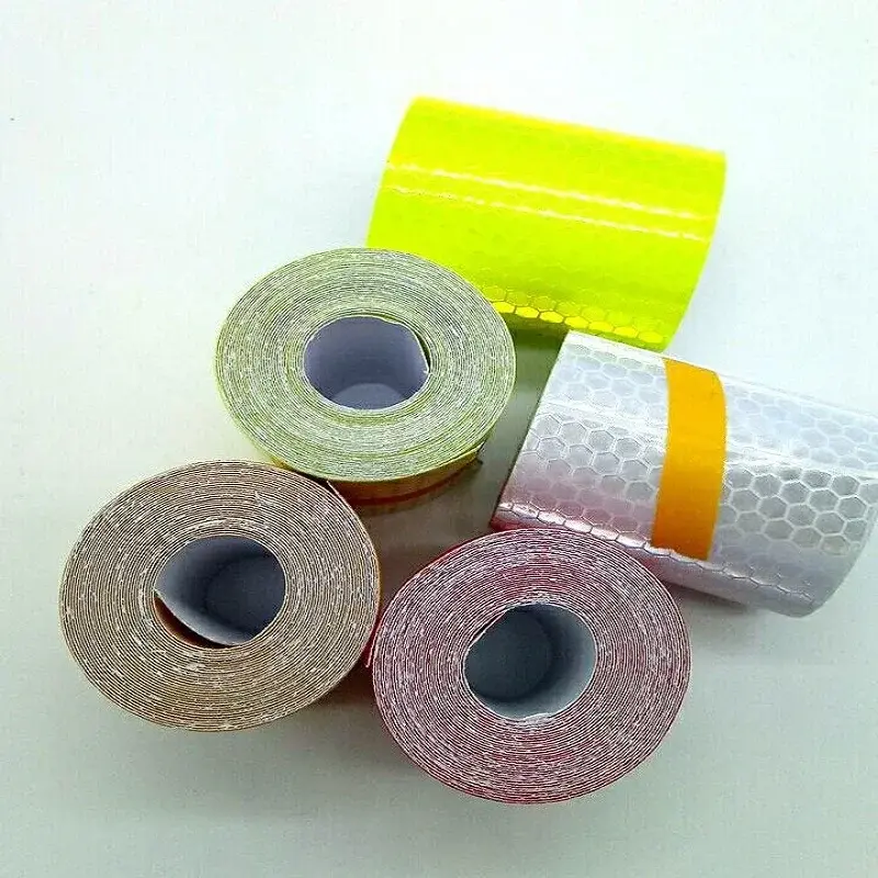 Thumbnail: 5cm*100cm Car Reflective Tape Safety Warning Car Decoration Sticker Reflector Pr